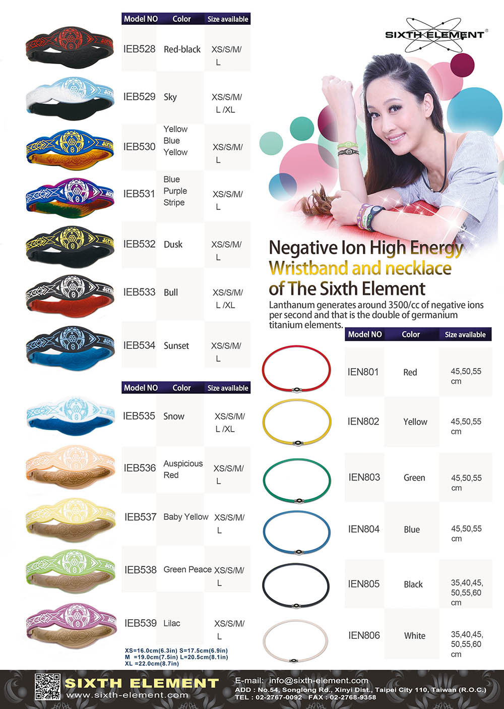 Necklace & Bracelet Brochure ( Colours & Sizes ) copy